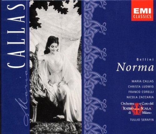 Bellini - Norma / Maria Callas, Ludwig, Corelli, Zaccaria, Teatro alla Scala, Serafin