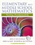 Elementary and Middle School Mathematics: Teaching Developmentally (7th Edition)