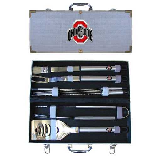 NCAA Ohio State Buckeyes 8 Piece BBQ Set