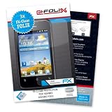atFoliX Displayschutzfolie f�r Huawei Ascend Y200 (3 St�ck) - FX-Clear: Displayschutz Folie kristallklar! H�chste Qualit�t - Made in Germany!von "Displayschutz@FoliX"