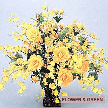【造花】ゴールドエース[C1405-100] 