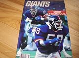 1989 New York Giants Official Yearbook Magazine