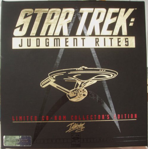  1995 Star Trek Limited Ed Judgment Rites CD Game