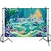 MEHOFOTO Photo Studio Booth Backgroud Cartoon Underwater World Bubble Castle Printed Backdrops for Photography 7x5ft