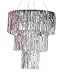 Three-Tier Chandelier Silver