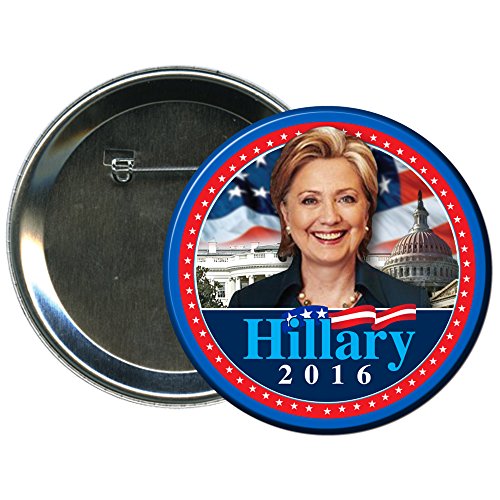 Hillary Clinton-03 Round 2016 Campaign Button