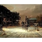 Dodge City (Wild West) Art Print Poster - 13x19