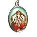 Ganesh, Hindu Deity Pendant on Cord Necklace, The Vedic Collection