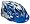 Silver/Blue Flames