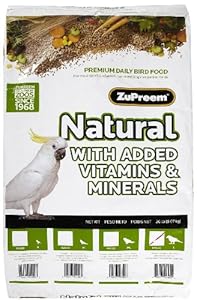 ZuPreem® Natural Bird Food, Large (L) - 20 lb ZuPreem® Natural Bird Food, Large (L) - 20 lb
