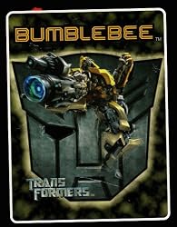 DreamWorks Bumblebee Trans Formers raschel plush twin blanket throw