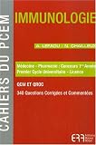 Immunologie : M�decine - Pharmacie : Concours 1ere ann�e, Premier Cycle Universitaire - Licence