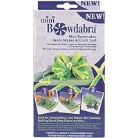 Darice Mini Bowdabra Bow Maker W/ Favor Maker and Craft Tool