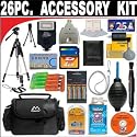 26 PC ULTIMATE DELUXE DB ROTH ACCESSORY KIT FOR CANON POWERSHOT DIGITAL CAMERAS (A720 IS, A710 IS, A700 IS, A70, A650 IS, A640, A630, A620, A610, A60, A590 IS, A580, A570 IS, A560, A550, A540, A530, A520, A510, A470, A460, A430, A420, A410, A400, A30, A40, A310, A300, A200, A20, A100, A10, A95, A85, A80, A75,) + BONUS Gift = Waterproof Camera = Great For Kids