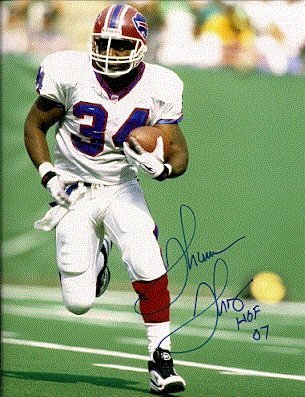 Autographed/Hand Signed Thurman Thomas - Buffalo Bills 8x10 Photo