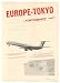 1971 Aeroflot Soviet Airlines II-62 Jet Airliner Print Ad