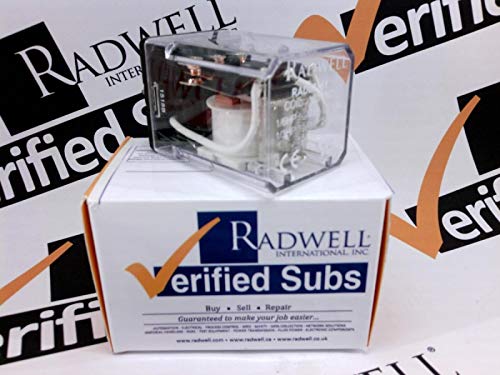 RADWELL VERIFIED SUBSTITUTE MR316115SUB Relay - 120VAC, 10A 3PDT OCTAL Relay- Replaces SCHRACK PN: MR316115