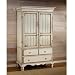 Hillsdale Furniture 1172M Wilshire Armoire, Antique White