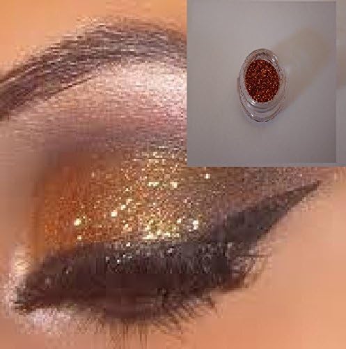 Bronze Eye Dust Eyeshadow Pigment Loose 2g Mica Glitter Sample Reflects Sparkle