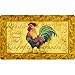 Cushion Comfort Country Rooster Kitchen Mat, 18-inch by 30-Inch