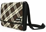 Speck Products TuckPack Notebook Sleeve for Laptops up to 13 Inches (Coffee House Brown Plaid)