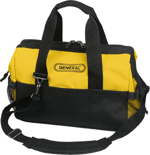 General Tools 81001 16-Inch wide UltraTuff Zip-Top Tool and Meter Bag
