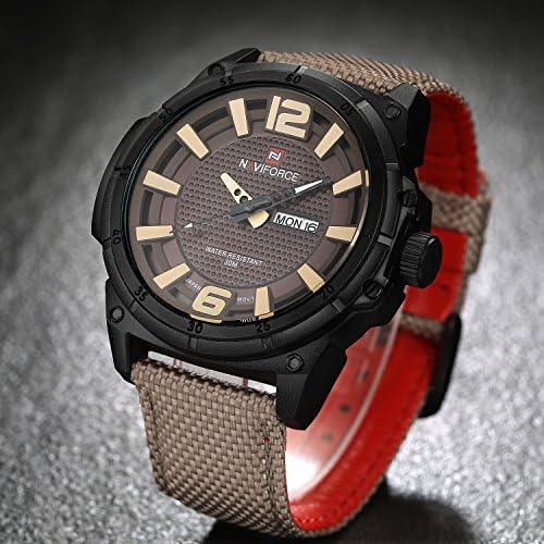 Affute Brand Men Sports Watches Men's Quartz Hour Dial Date Clock Man Army Military Waterproof Casual Wrist Watch