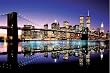 1art1 43768 New York - Brooklyn Bridge, Farbig Poster (91 x 61 cm)