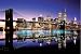 1art1 43768 New York - Brooklyn Bridge, Farbig Poster (91 x 61 cm) L=0: my-fan-page.de