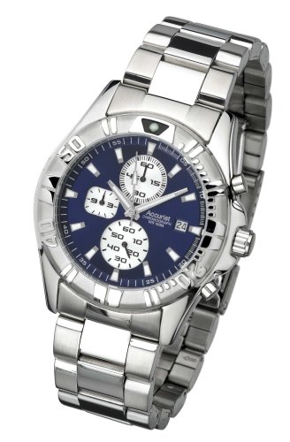 Accurist MB761N Gents Chronograph Stainless Steel Bracelet Watch