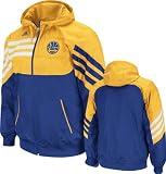 Golden State Warriors Blue 2011-2012 On-Court Pre-Game Hooded Jacket