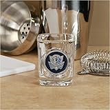 Dallas Mavericks Circle Logo 2 oz. Square Shot Glass