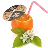 New Orleans Saints NFL 3" Paper Drink Umbrellas (Set of 24)