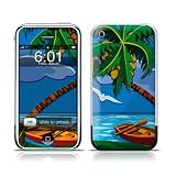 Island Paradise Design Protective Skin Decal Sticker for Apple iPhone (2G)1st Generation