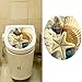 Hatop Toilet Seat Wall Sticker Decals Vinyl Art Wallpaper Removable Decor (E)