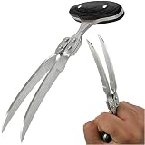 Vampire Claw Punch Dagger with Palm Grip