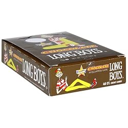 Atkinson Candy Company, Long Boys Chocolate, 48-Count 0.39-Ounce Packets (Pack of 4)