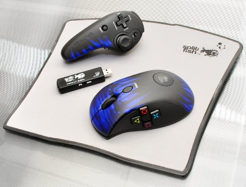 Playstation : FragFX Shark Wireless mousepad Playstation 3