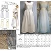 1910's Lace Insertion Dress and Drawstring Slip Pattern