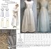 1910's Lace Insertion Dress and Drawstring Slip Pattern