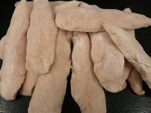国産若鶏のササミ（スジ無し） バラ凍結 1000g