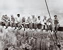 Lunchtime Atop a Skyscraper, c.1932 by Charles C. Ebbets. Size 20.00 inches width by 16.00 inches height. High Quality Art Poster Print