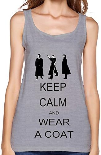 Marycel Women's KC Wear Coat Tank Top Gray L