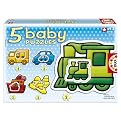 Baby Puzzles Set of 5 - Vehicles