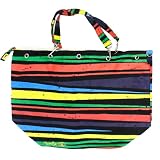 Balin Womens Tiger Canvas Tote Bag - Bright