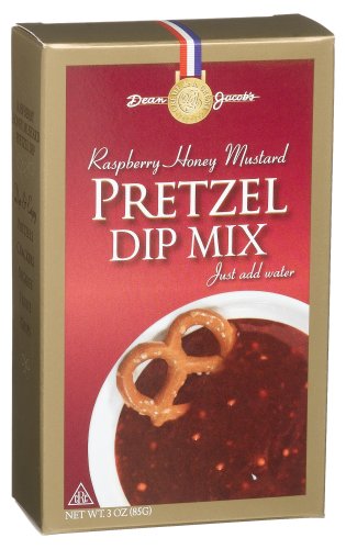 Dean Jacobs Raspberry Honey Mustard Dip Mix, 3.0-Ounce Boxes (Pack of 6) by Dean Jacobs