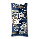 BSS - St. Louis Rams NFL Mickey Folded Body Pillow (18in x 36in)