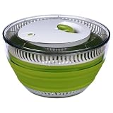 Progressive International CSS-1 Collapsible 5-Quart Salad Spinner