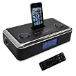 Satechi SP3-Box Docking Alarm Clock Radio Speaker for iPhone 4S, 4, 3GS, 3G, iPod Touch 4G, iPod Nano 6G