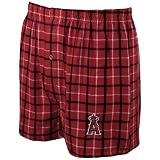 Los Angeles Angels of Anaheim Red Gridiron Boxer Shorts